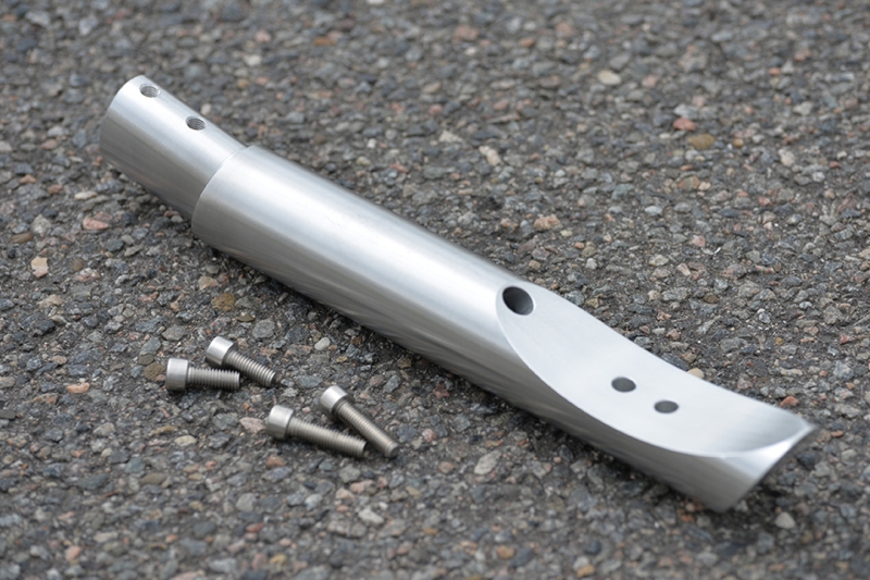 Bobber Halter in edelstahl, Monolever